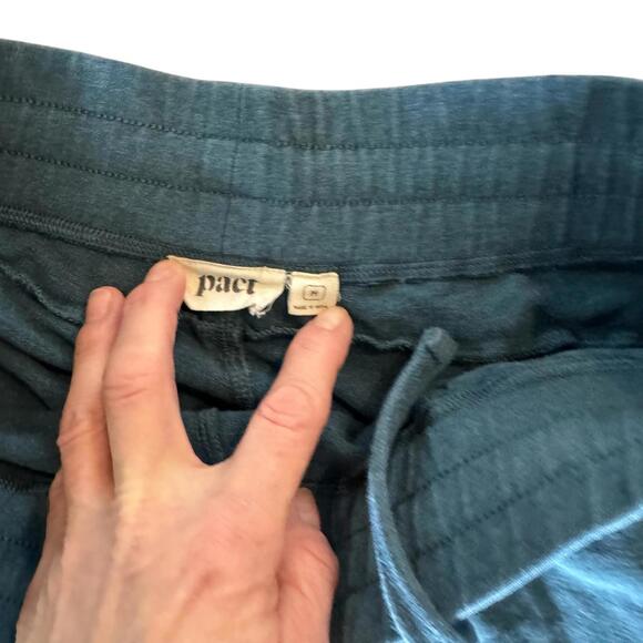 Women's vibrant blue Sweatpants by Pact, Size M - Picture 3 of 5